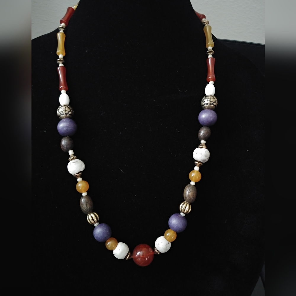 Vintage Teresa Goodall Beaded Necklace